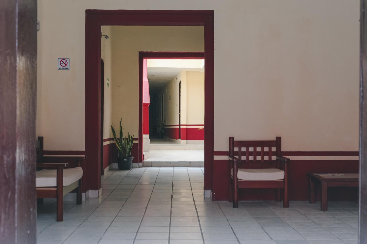 Hotel Maya Becan แคมเปเช ภายนอก รูปภาพ